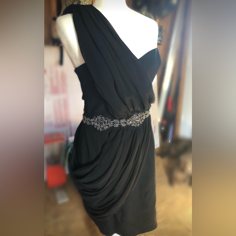 Short Black Homecoming Dress